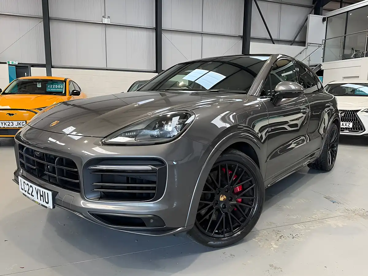 Used 2022 Porsche Cayenne Gts Coupe Grey - Interior and Exterior details 3