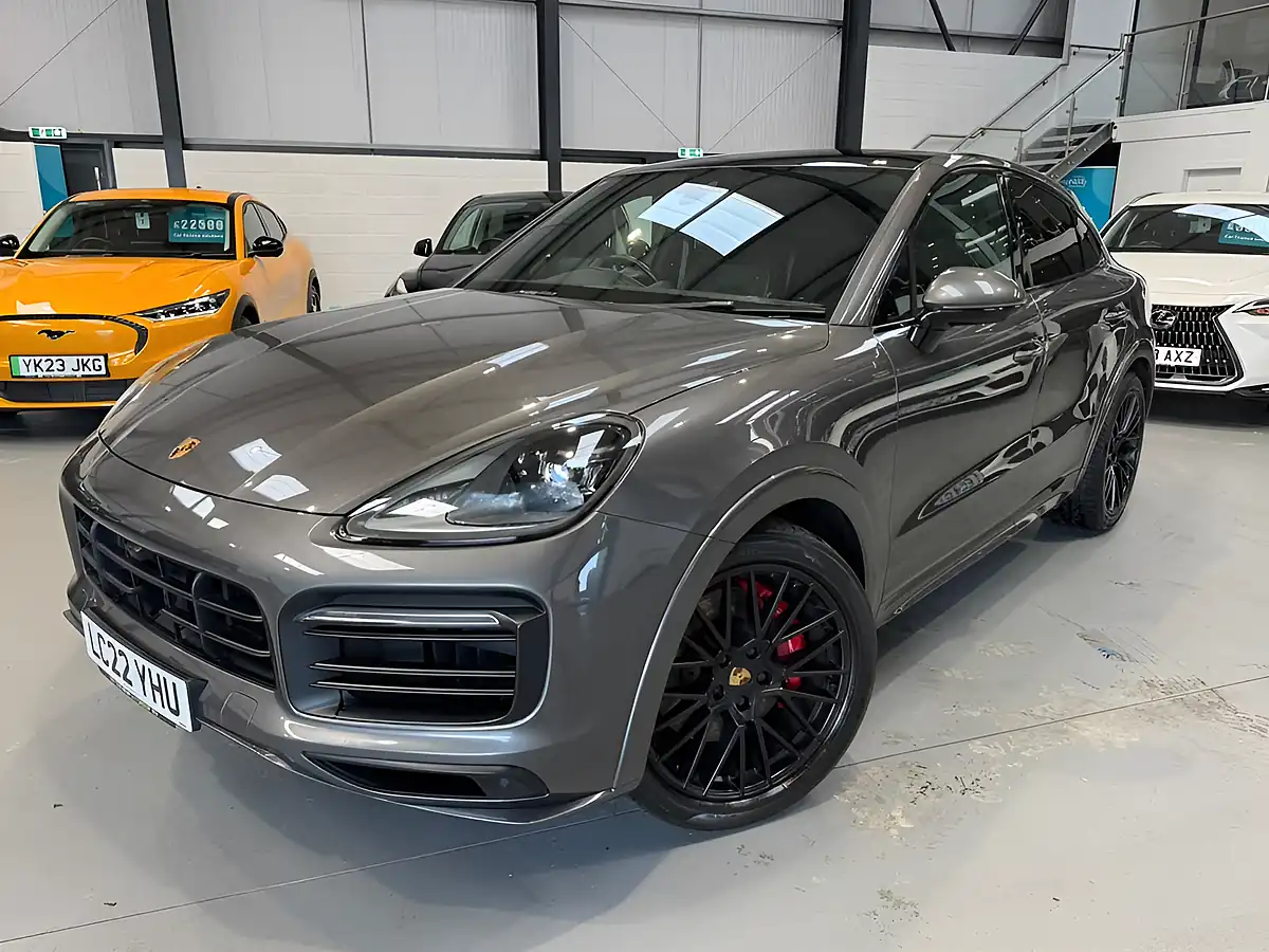 Used 2022 Porsche Cayenne Gts Coupe Grey - Interior and Exterior details 4