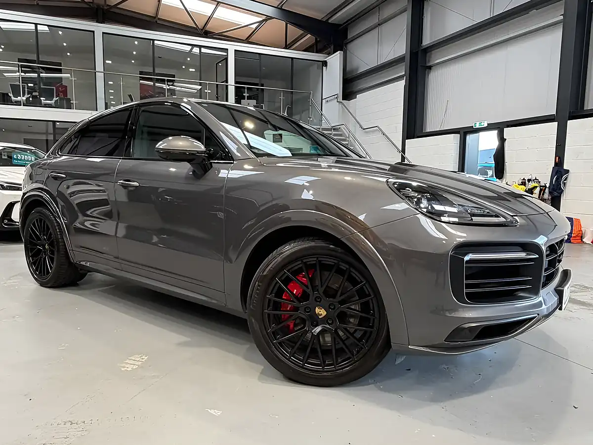 Used 2022 Porsche Cayenne Gts Coupe Grey - Interior and Exterior details 7