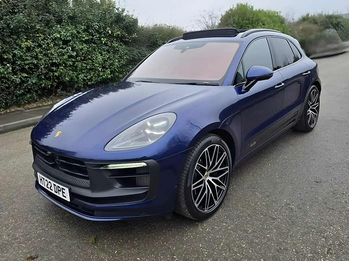 Used 2022 Porsche Macan Gts Blue - Interior and Exterior details 7