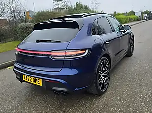 Used 2022 Porsche Macan Gts Blue - Interior and Exterior details 9