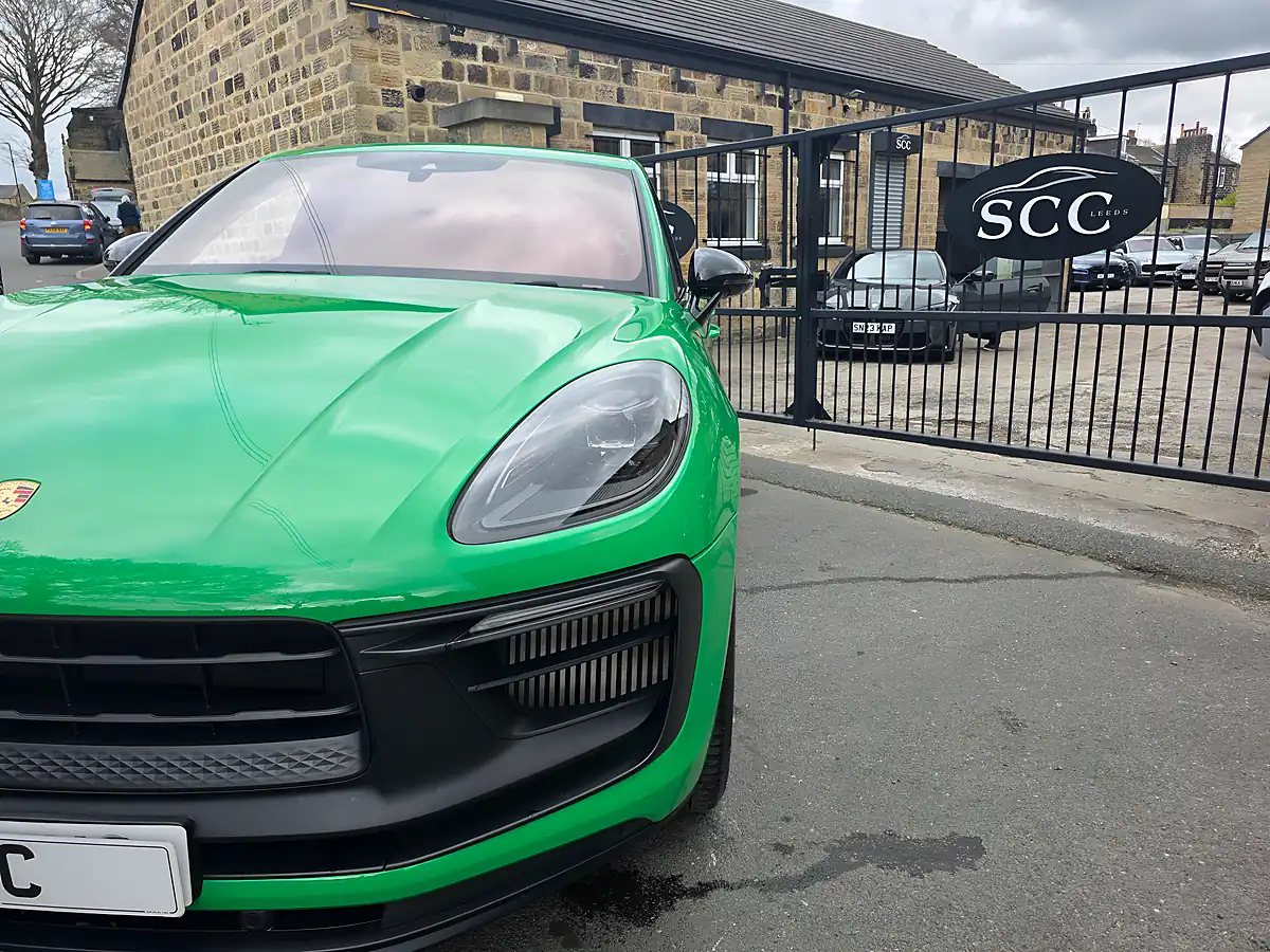 Used 2022 Porsche Macan Gts Python Green - Interior and Exterior details 12