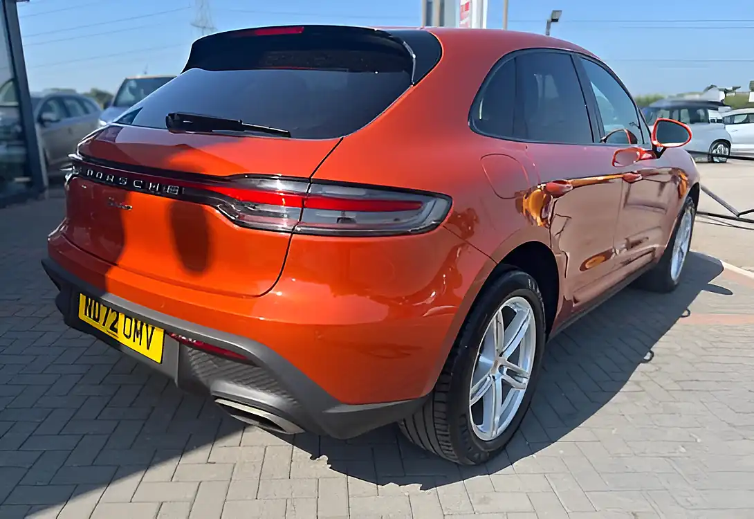 Used 2022 Porsche Macan Gulf Orange - Interior and Exterior details 11