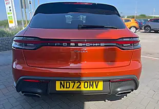 Used 2022 Porsche Macan Gulf Orange - Interior and Exterior details 16