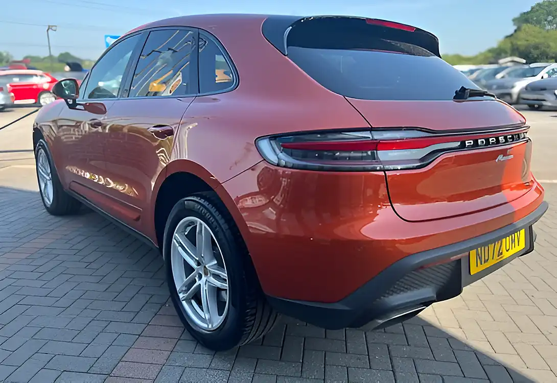 Used 2022 Porsche Macan Gulf Orange - Interior and Exterior details 17