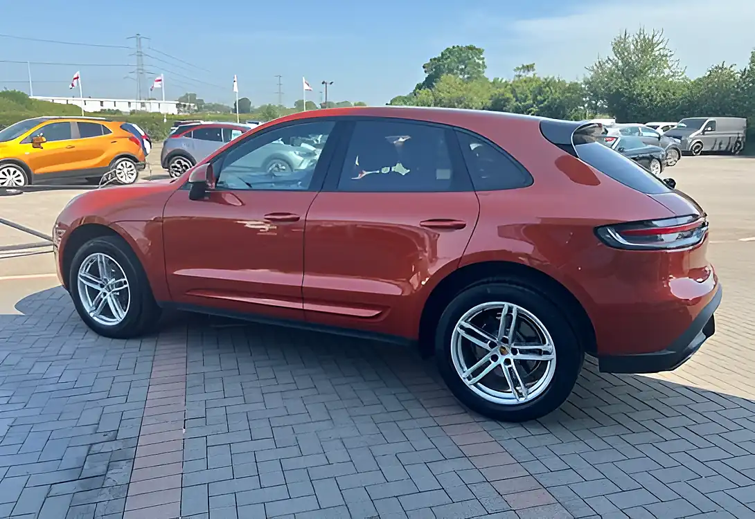 Used 2022 Porsche Macan Gulf Orange - Interior and Exterior details 18
