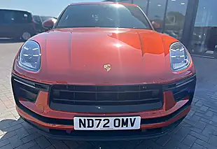 Used 2022 Porsche Macan Gulf Orange - Interior and Exterior details 9