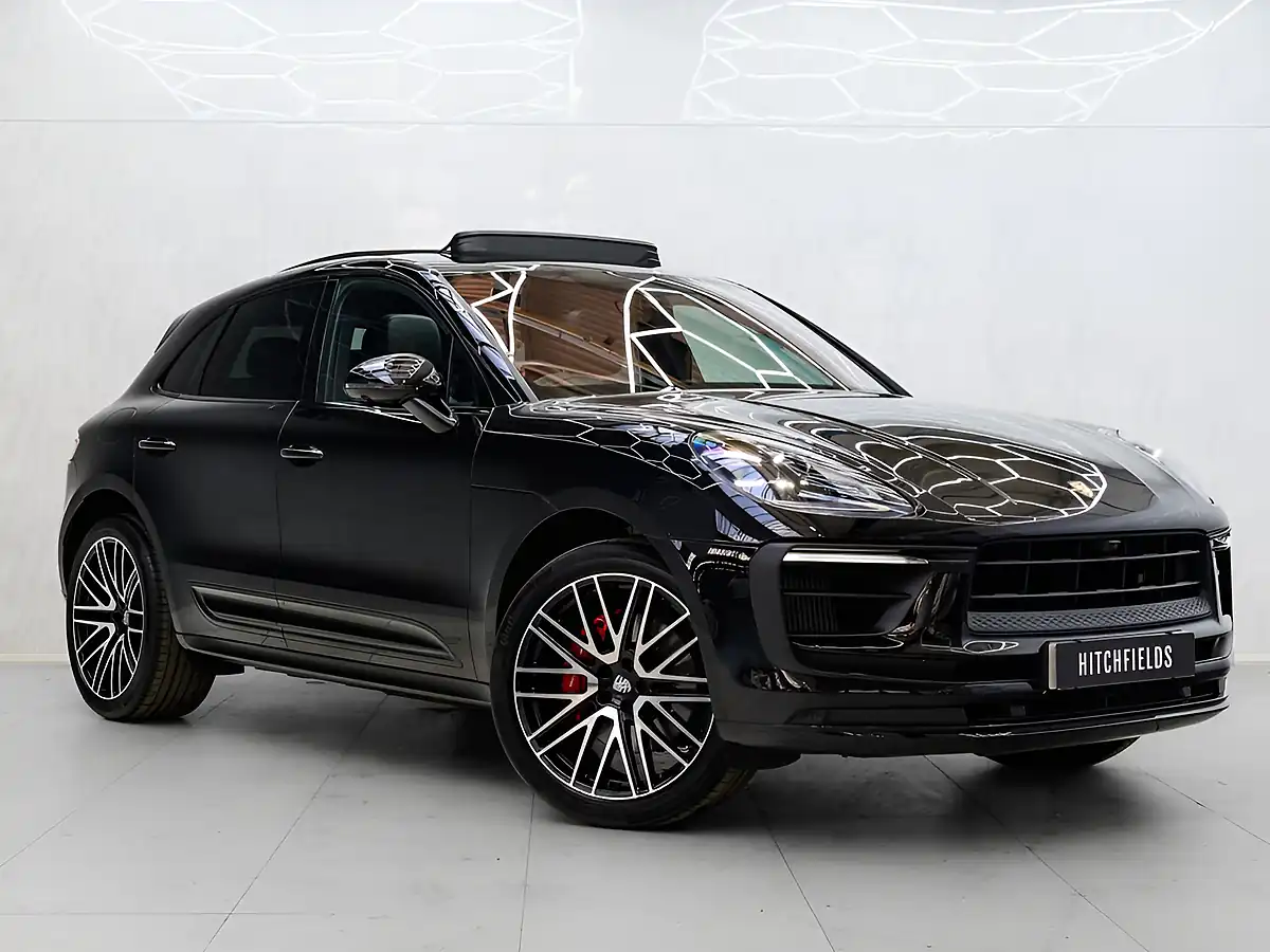 Used 2022 Porsche Macan S Black - Front View