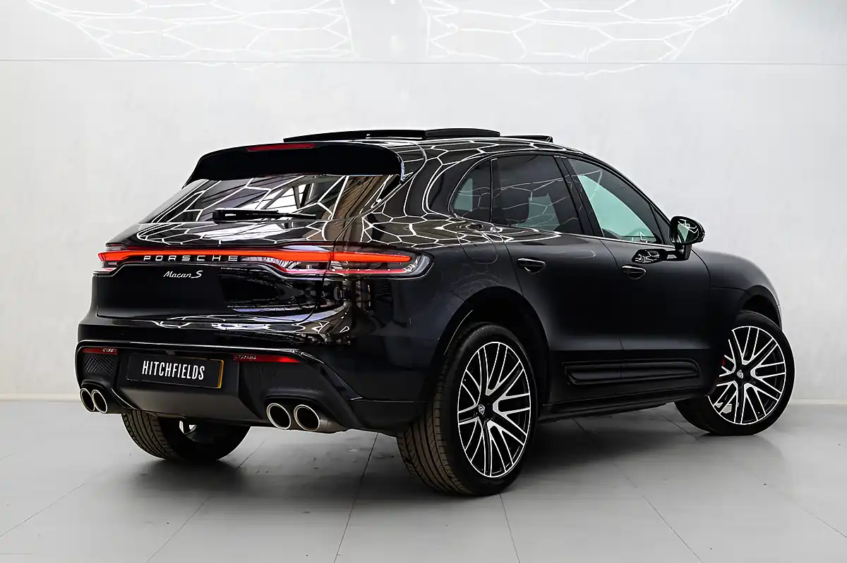 Used 2022 Porsche Macan S Black - Interior and Exterior details 6