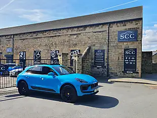 Used 2022 Porsche Macan S Miami Blue - Interior and Exterior details 12