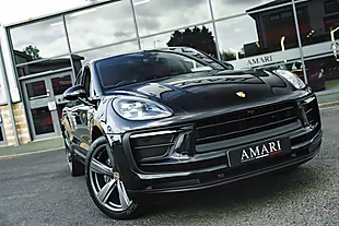 Used 2022 Porsche Macan T Black - Interior and Exterior details 9
