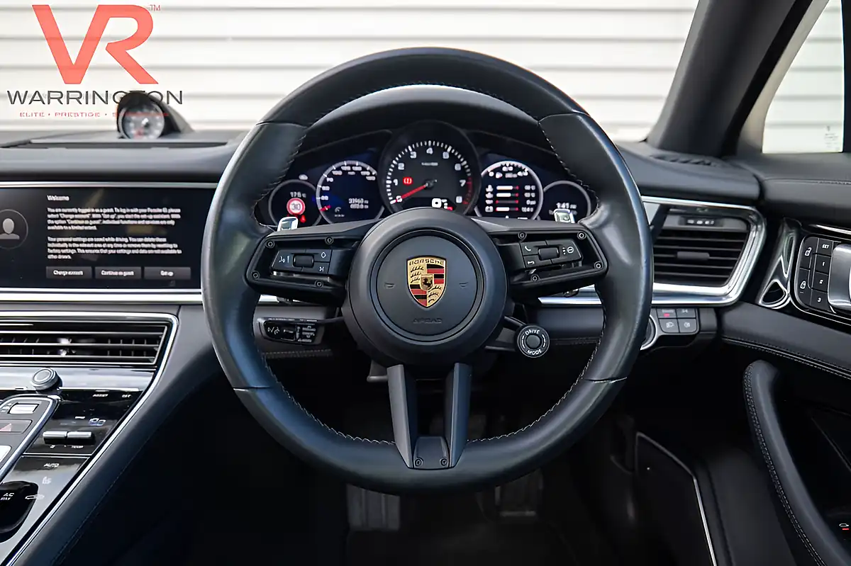 Used 2022 Porsche Panamera 4 Sport Turismo Black - Interior and Exterior details 10