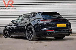 Used 2022 Porsche Panamera 4 Sport Turismo Black - Interior and Exterior details 11