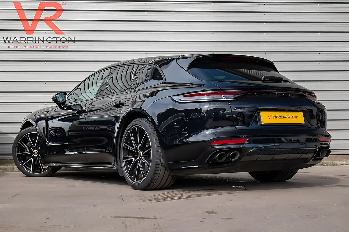 Used 2022 Porsche Panamera 4 Sport Turismo Black - Interior and Exterior details 11