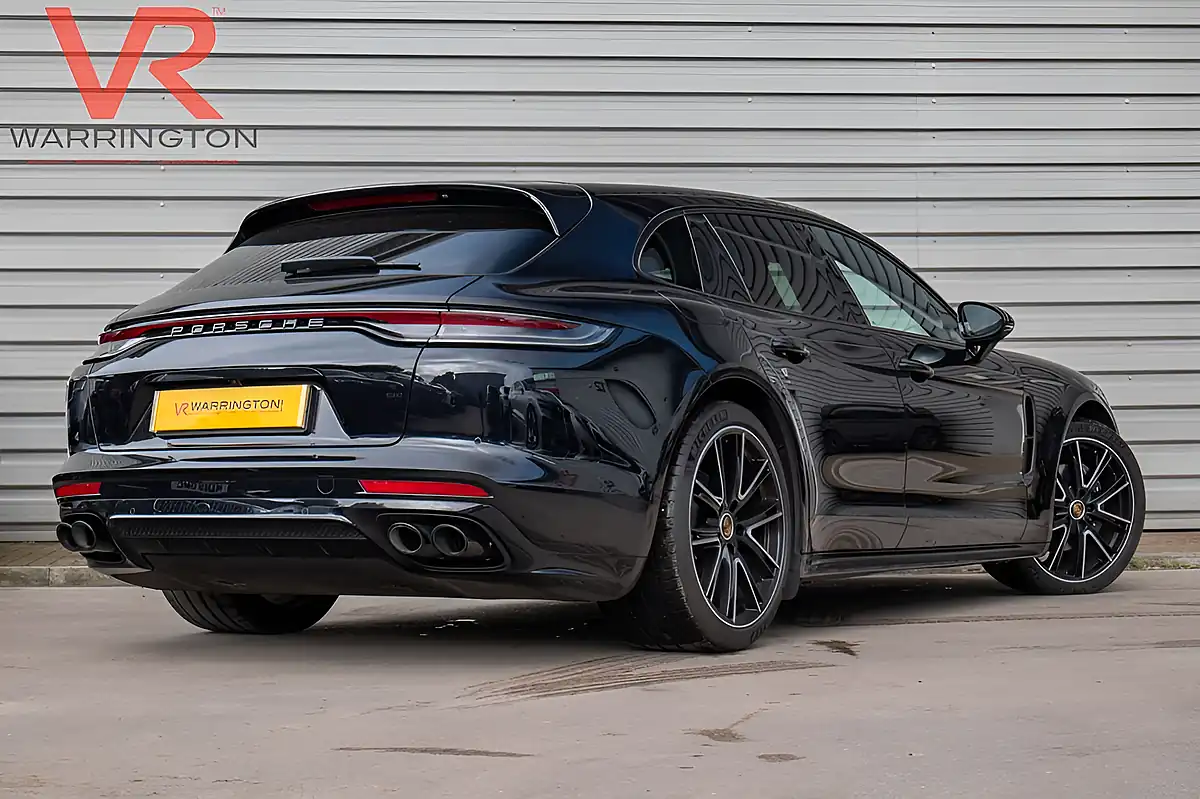 Used 2022 Porsche Panamera 4 Sport Turismo Black - Interior and Exterior details 13