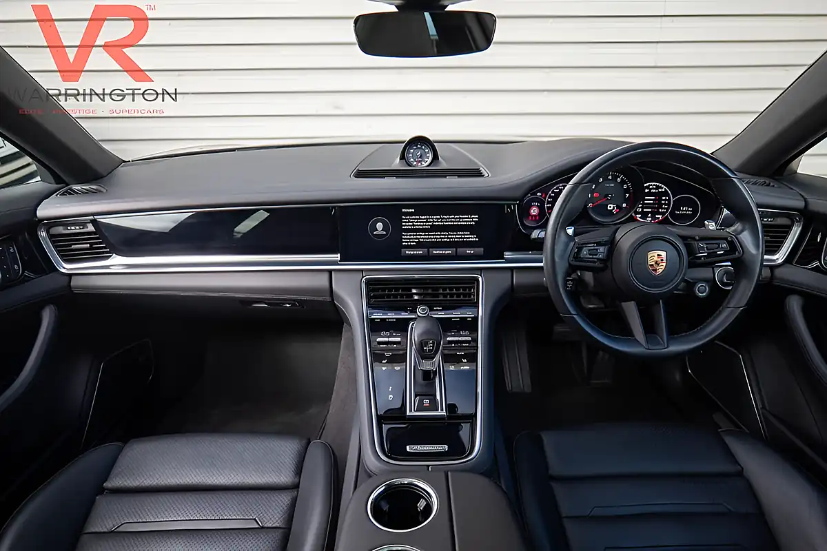 Used 2022 Porsche Panamera 4 Sport Turismo Black - Interior and Exterior details 2