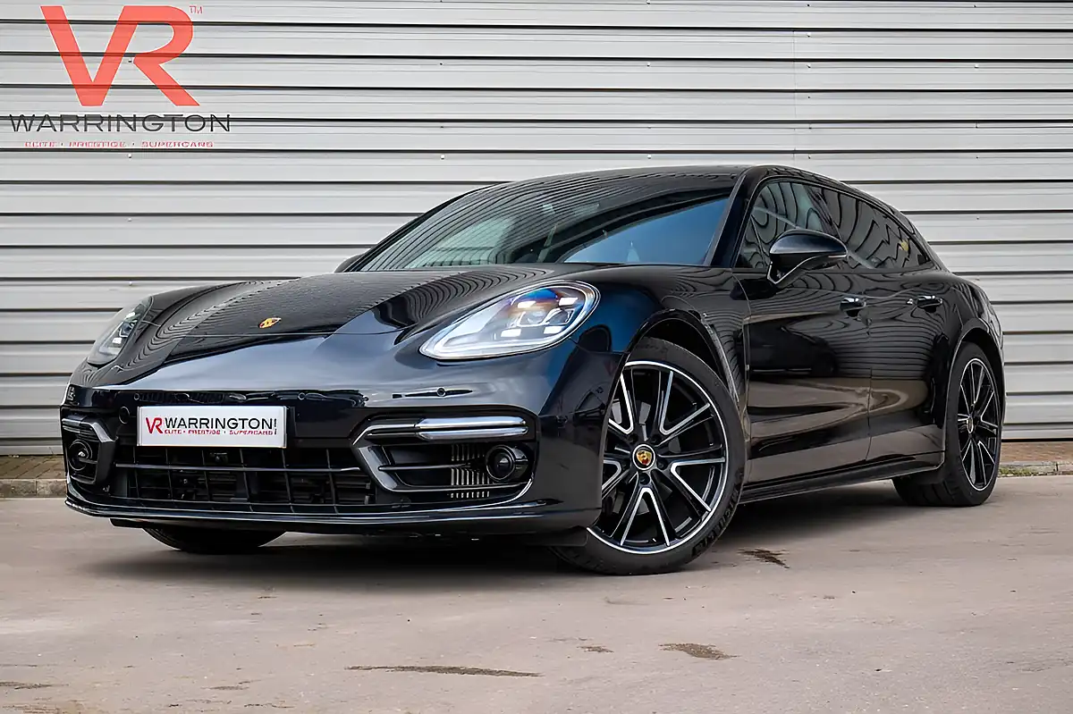 Used 2022 Porsche Panamera 4 Sport Turismo Black - Interior and Exterior details 8