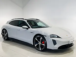 Used 2022 Porsche Taycan 4S Sport Turismo Crayon - Interior and Exterior details 17