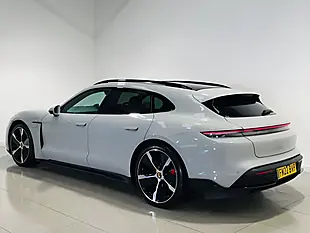 Used 2022 Porsche Taycan 4S Sport Turismo Crayon - Interior and Exterior details 4