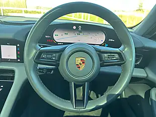 Used 2022 Porsche Taycan Performance Plus Blue - Interior and Exterior details 11