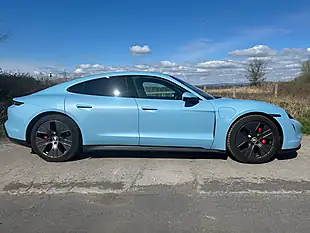 Used 2022 Porsche Taycan Performance Plus Blue - Interior and Exterior details 3