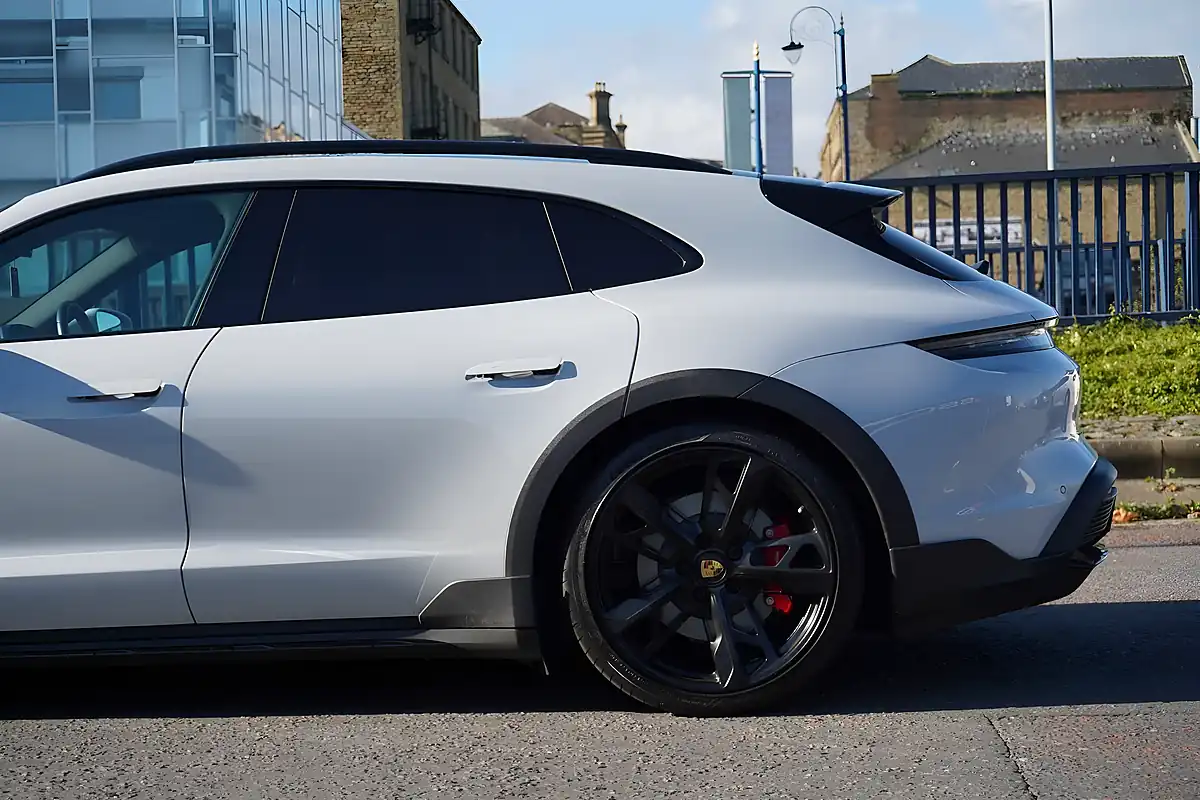 Used 2022 Porsche Taycan Performance Plus Cross Turismo Ice Grey Metallic - Interior and Exterior details 11