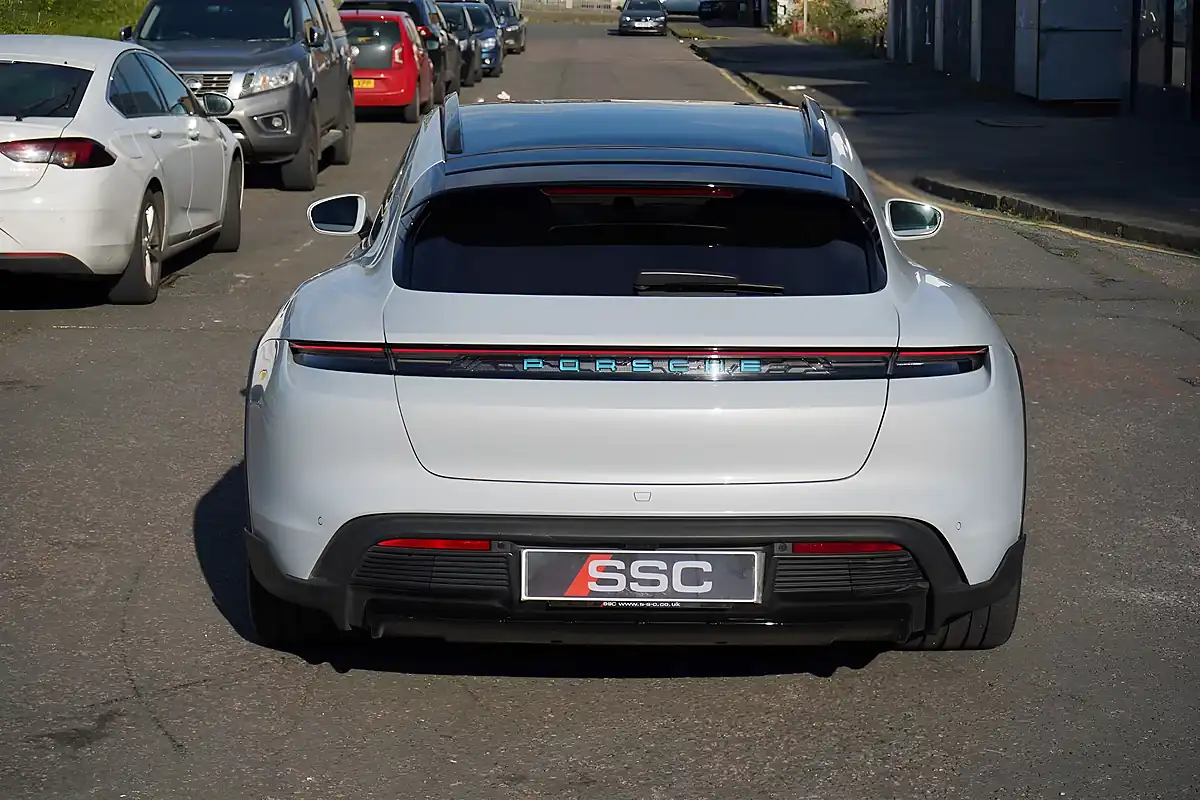 Used 2022 Porsche Taycan Performance Plus Cross Turismo Ice Grey Metallic - Interior and Exterior details 14