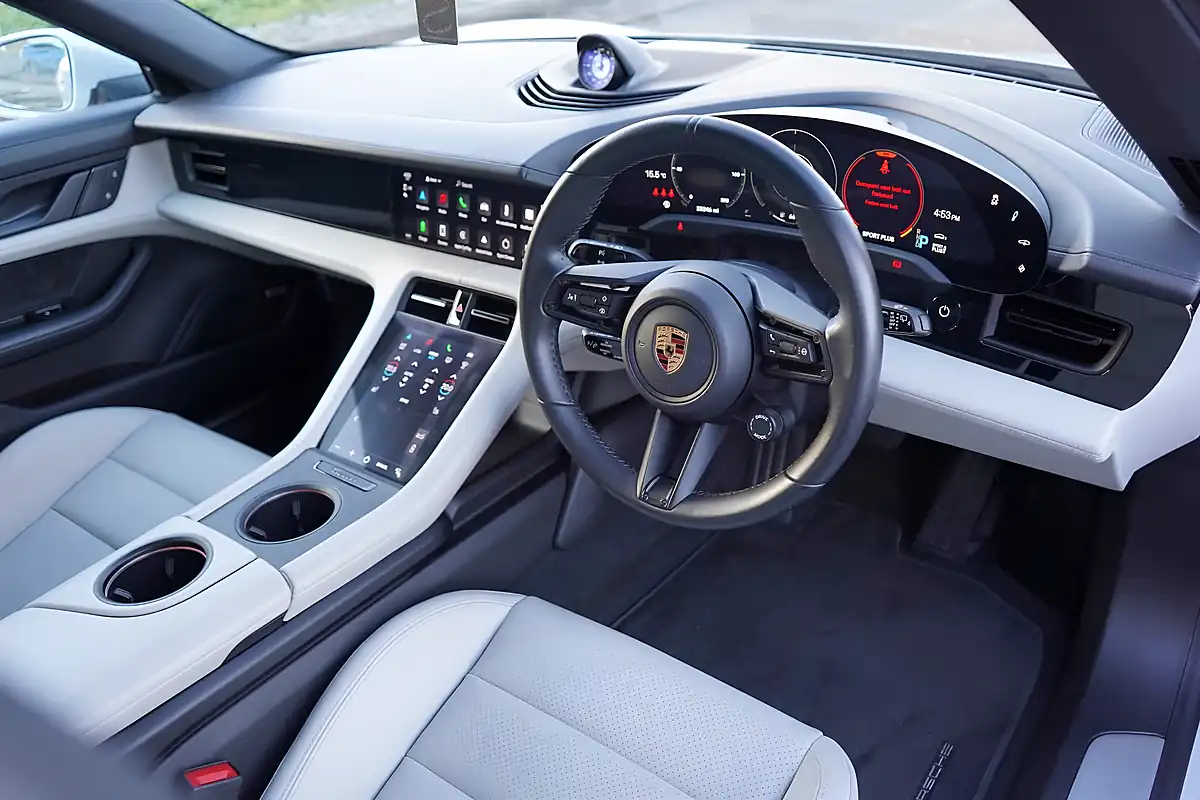 Used 2022 Porsche Taycan Performance Plus Cross Turismo Ice Grey Metallic - Interior and Exterior details 19