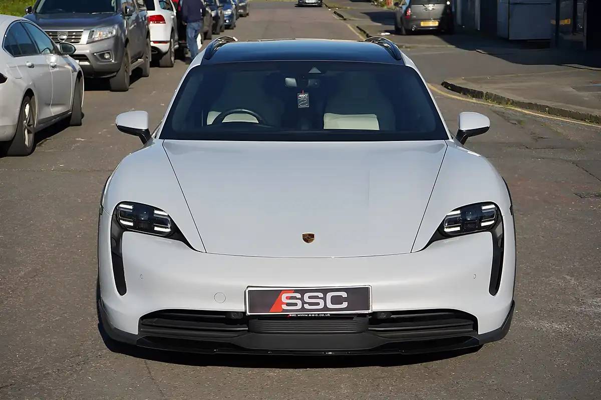 Used 2022 Porsche Taycan Performance Plus Cross Turismo Ice Grey Metallic - Interior and Exterior details 6