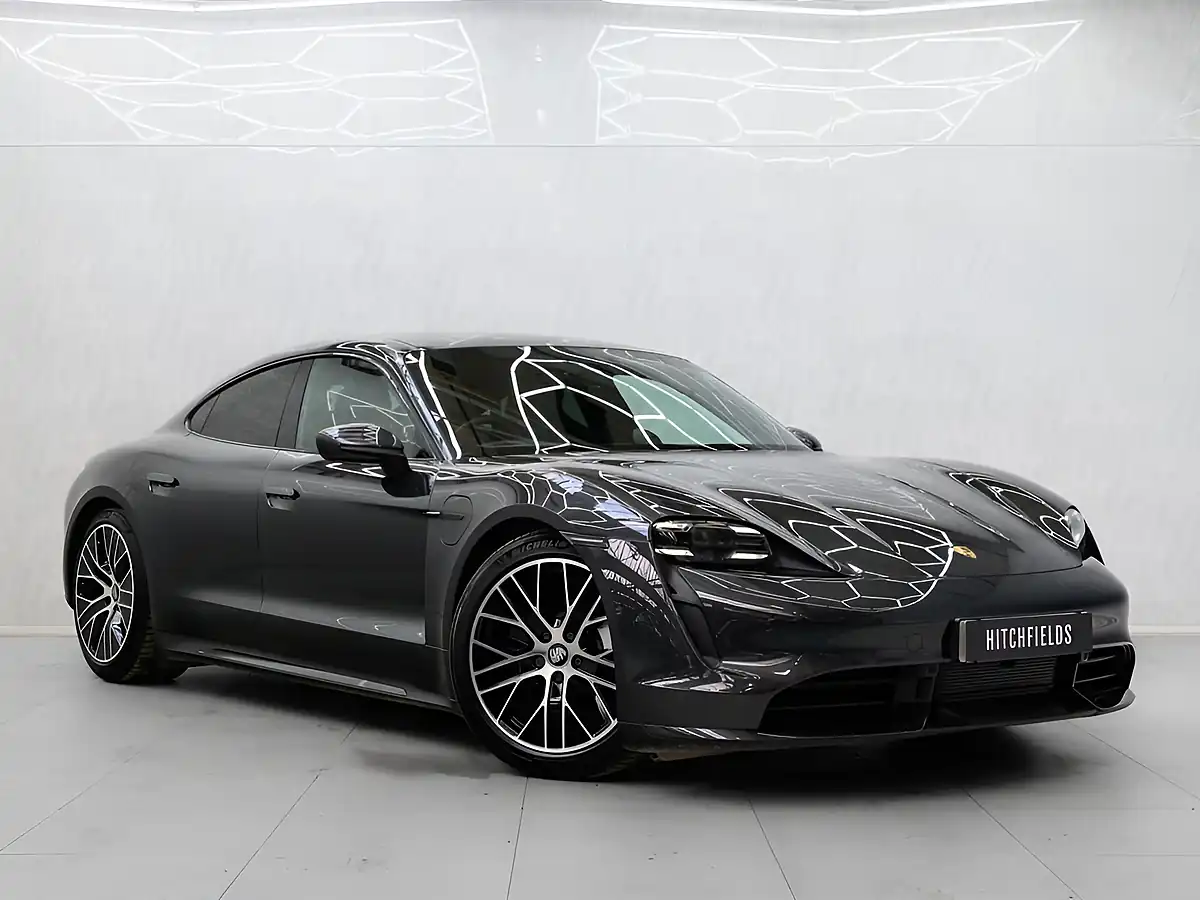 Used 2022 Porsche Taycan Performance Plus Grey - Front View