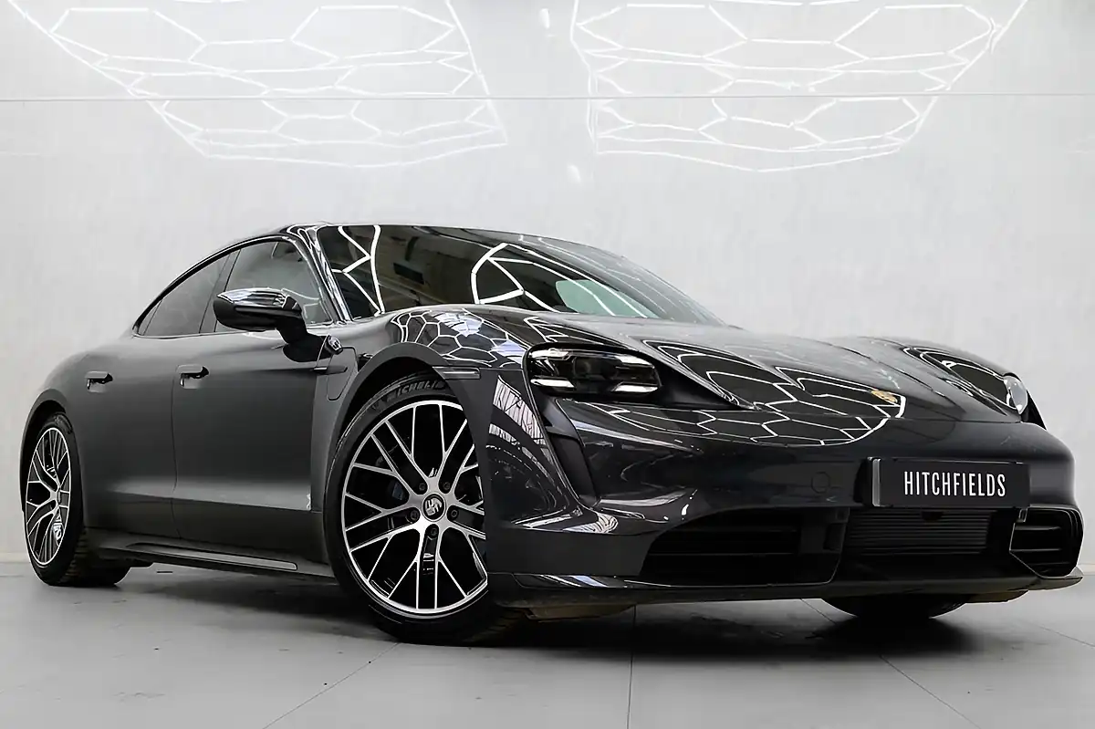 Used 2022 Porsche Taycan Performance Plus Grey - Interior and Exterior details 2