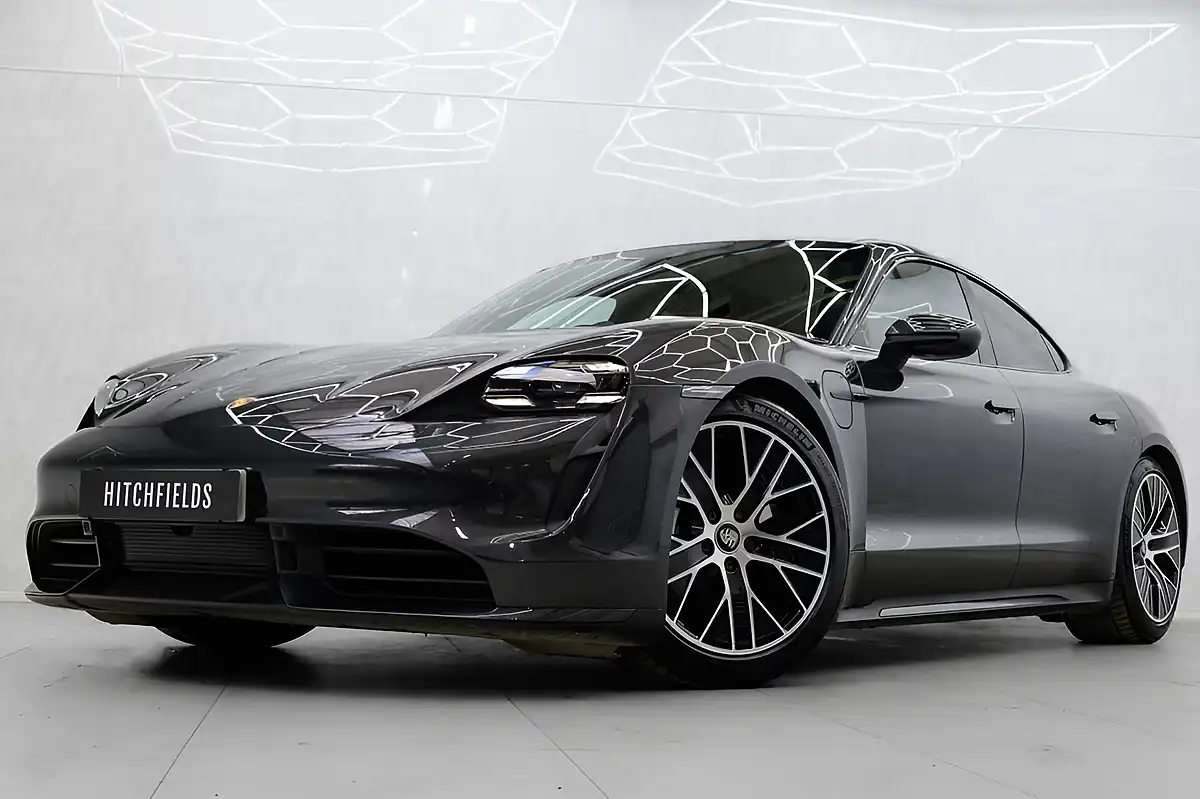 Used 2022 Porsche Taycan Performance Plus Grey - Interior and Exterior details 5