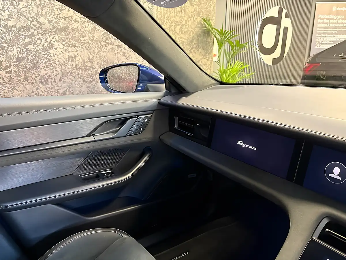 Used 2022 Porsche Taycan Performance Plus Gts Gentian Blue - Interior and Exterior details 12