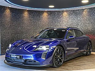 Used 2022 Porsche Taycan Performance Plus Gts Gentian Blue - Interior and Exterior details 6