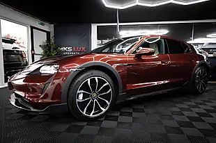 Used 2022 Porsche Taycan Performance Plus Red - Interior and Exterior details 9
