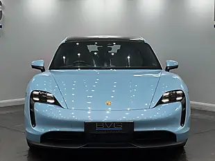 Used 2022 Porsche Taycan Performance Plus Sport Turismo Blue - Interior and Exterior details 3