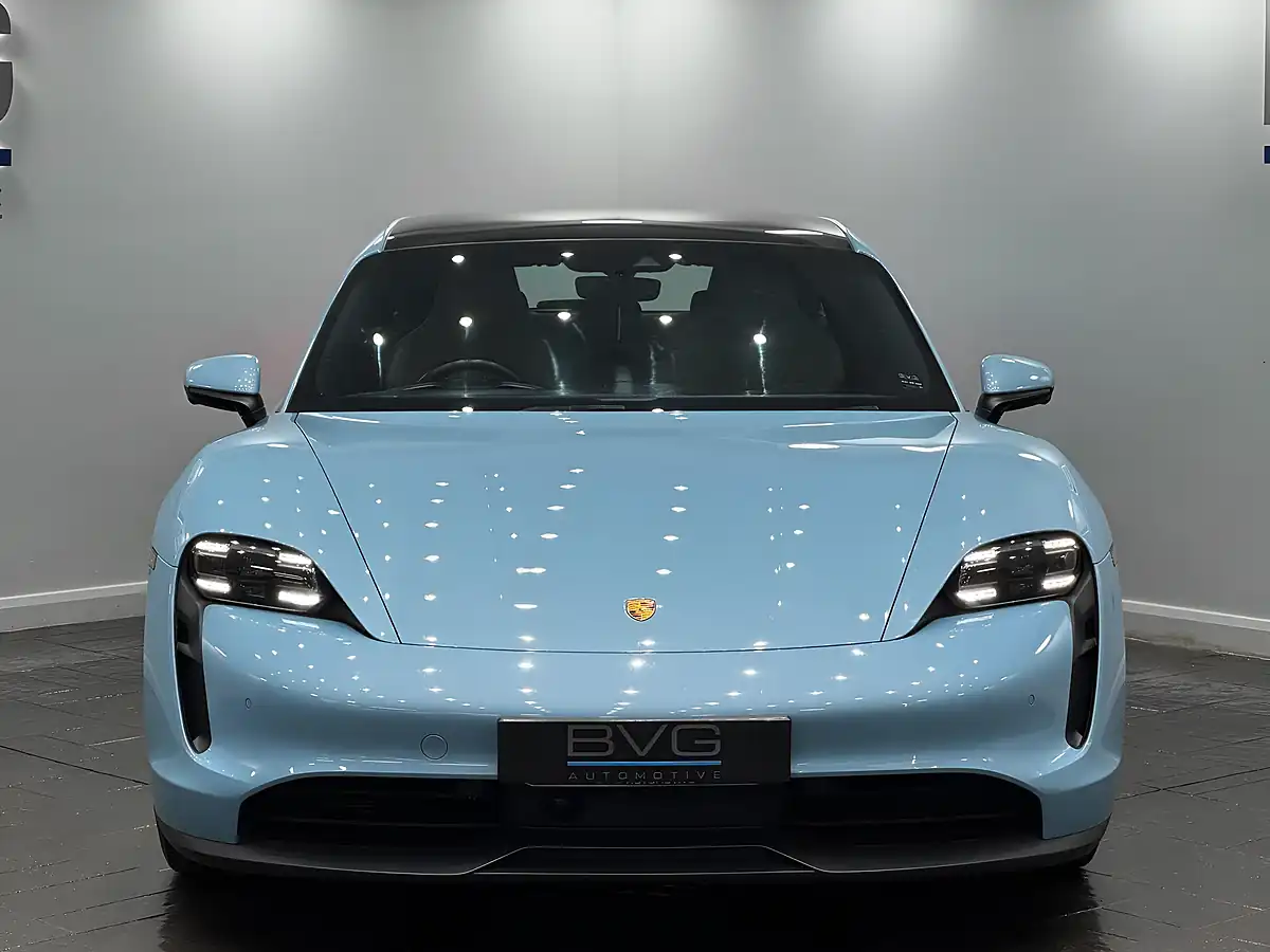 Used 2022 Porsche Taycan Performance Plus Sport Turismo Blue - Interior and Exterior details 3