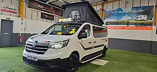 Used 2022 Renault Trafic Business+ Camper Van White - Interior and Exterior details 12