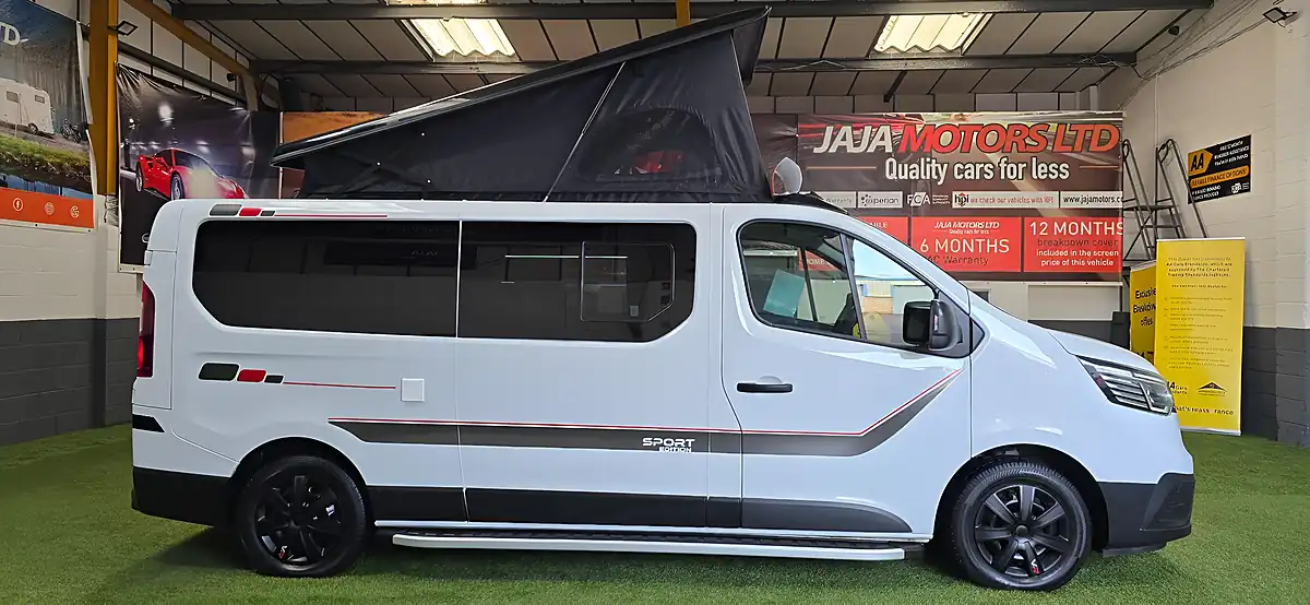 Used 2022 Renault Trafic Business+ Camper Van White - Interior and Exterior details 14
