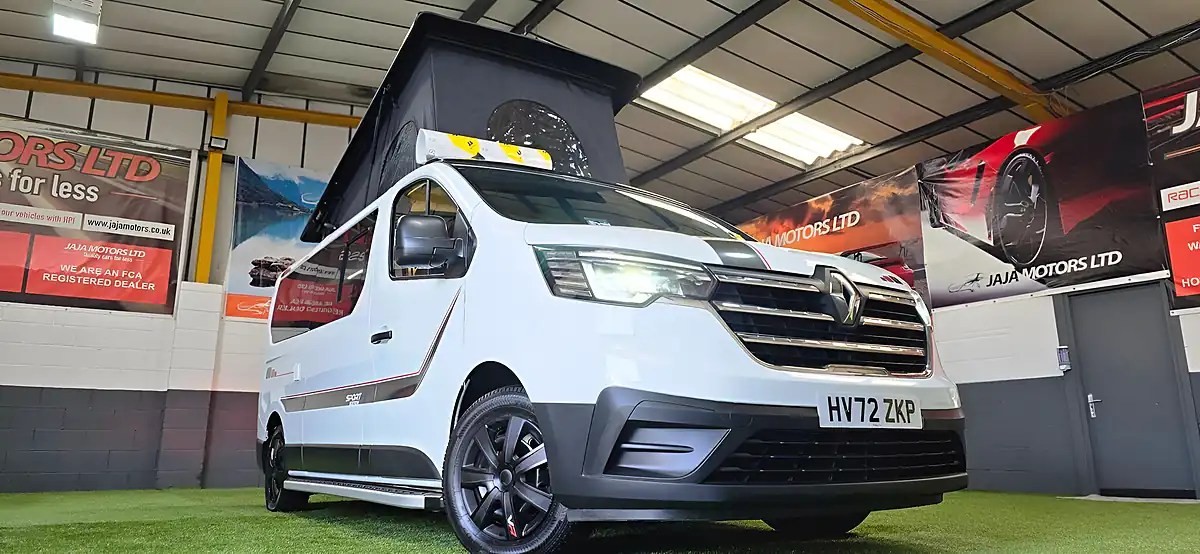 Used 2022 Renault Trafic Business+ Camper Van White - Interior and Exterior details 19
