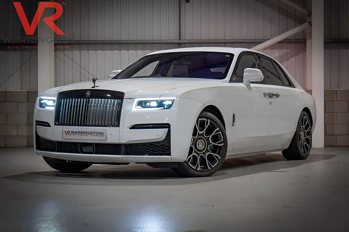 Used 2022 Rolls-Royce Ghost Black Badge White - Interior and Exterior details 4