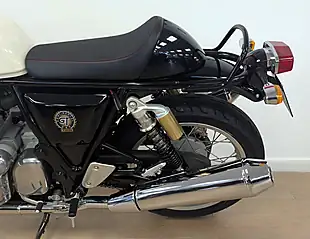 Used 2022 Royal Enfield Continental GT 650 White - Interior and Exterior details 10