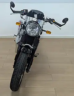 Used 2022 Royal Enfield Continental GT 650 White - Interior and Exterior details 3