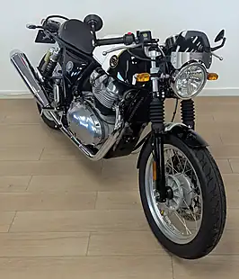 Used 2022 Royal Enfield Continental GT 650 White - Interior and Exterior details 6