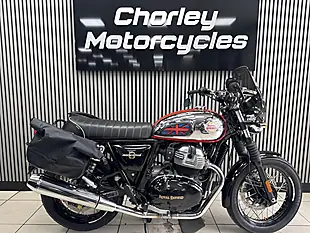 Used 2022 Royal Enfield Interceptor 650 Chrome Tank Silver/Red - Interior and Exterior details 7