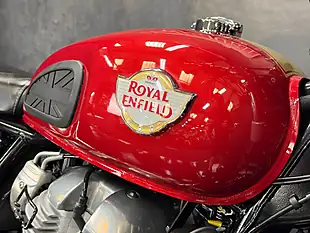 Used 2022 Royal Enfield Interceptor 650 Red - Interior and Exterior details 11