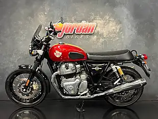 Used 2022 Royal Enfield Interceptor 650 Red - Interior and Exterior details 2
