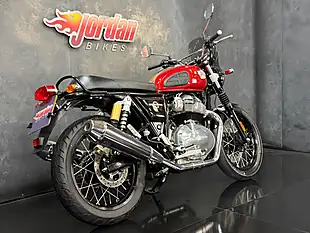 Used 2022 Royal Enfield Interceptor 650 Red - Interior and Exterior details 6