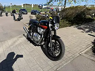 Used 2022 Royal Enfield Interceptor Int Black/Red - Interior and Exterior details 3