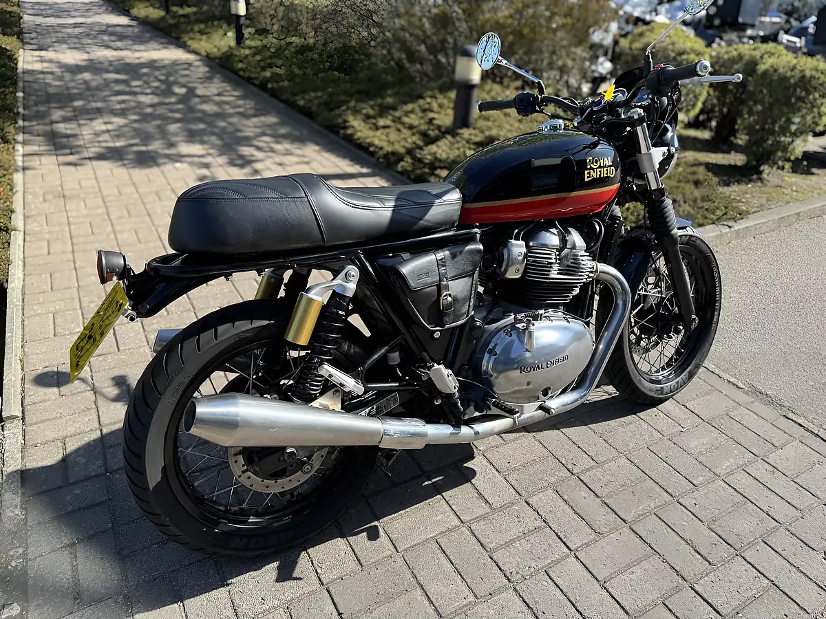 Used 2022 Royal Enfield Interceptor Int Black/Red - Interior and Exterior details 9